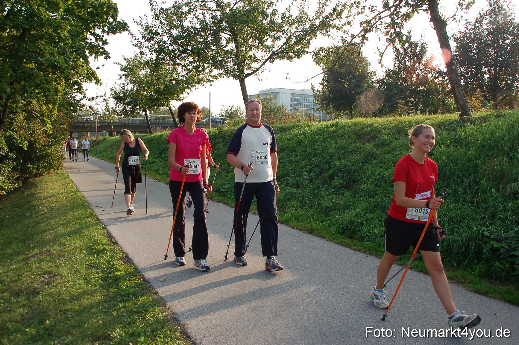 0076 Stadtlauf Neumarkt Nordic Walking 190909